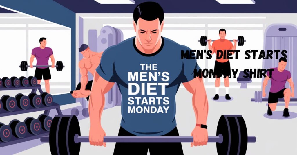 Men's Diet Starts Monday Shirt