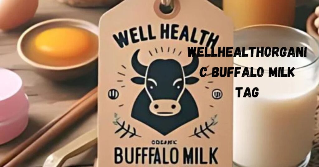 Wellhealthorganic Buffalo Milk Tag