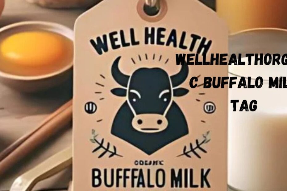 Wellhealthorganic Buffalo Milk Tag